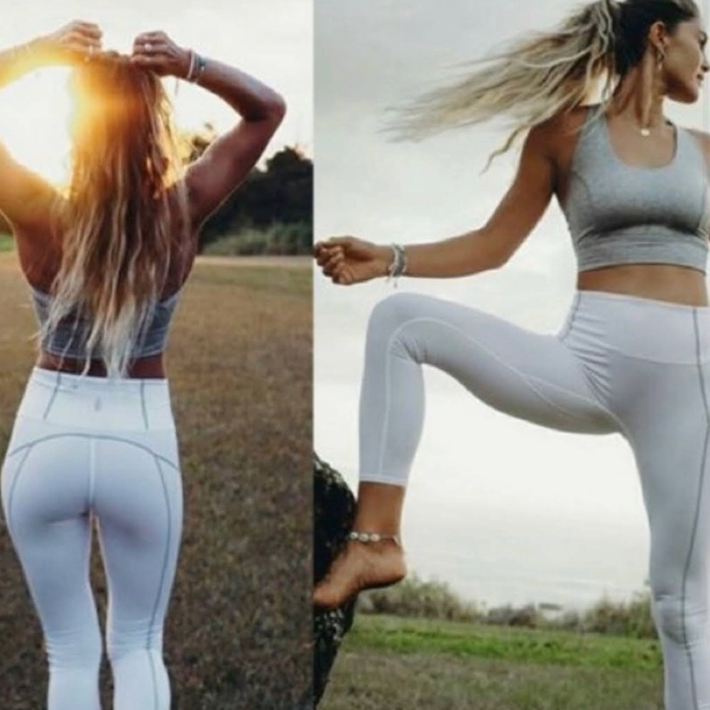 Free People XS You’re A Peach Legging White